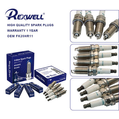 OEM FK20HR11 0242236593 90919-01247 Japan Original Car Dual Iridium Universal Spark Plugs For Toyota Lexus Honda Hyunda Subaru