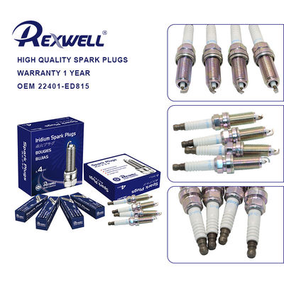 Auto Engine Electrical Ignition System OE PLZKAR6AP-11 FXE20HR11 22401-ED815 Platinum Iridium Spark Plugs For NISSAN TEANA TIIDA