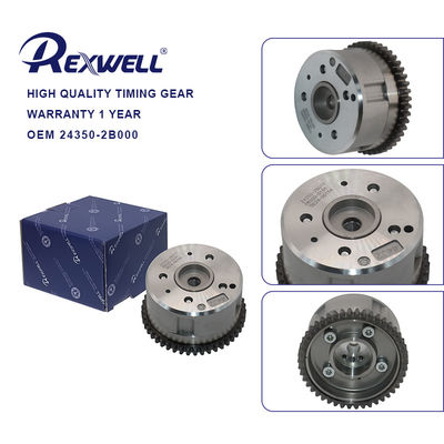 New Genuine 24350-2B000 24350-2B010 Camshaft Gear Variable Valve Timing VVT Sprocket For Hyundai Kia Soul G4FC Timing Chain Kit