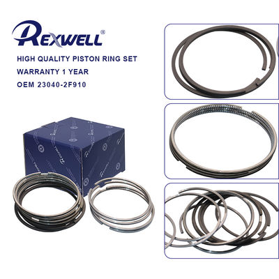 23040-2F910 23040-2F91X 23040-2F930 -2F950 Engine Piston Ring Set For Hyundai D4HB