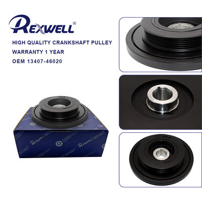 13407-46020 Auto Engine Crankshaft Harmonic Balancer Pulley For Toyota Crown Supra Lexus