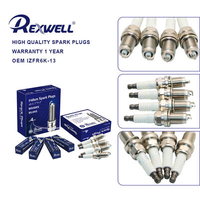 Japan Original OEM 12290-RC0-003 IZFR6K13 Auto Engine Iridium Spark Plugs For Honda Jazz City Fit Car Spare Parts