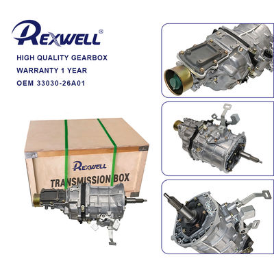 33030-26A01 محرك السيارات علبة التروس ناقل التروس Assy لتويوتا لاندكروزر Hiace هيلوكس 2TR