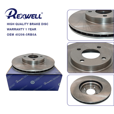 40206-5RB0A قرص دوار أمامي لفرامل Rexwell لسيارة Nissan Kicks