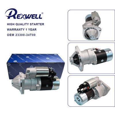 23300-34T00 23300-06J01 23300-06J02 Auto Starter Motor Assembly For Nissan TD42 24V 11T