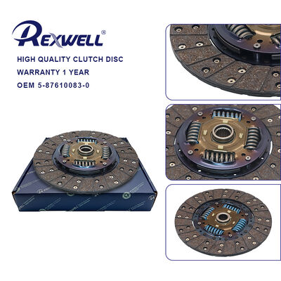 5-87610083-0 8-98080661-0 8-97257124-0 قرص قابض REXWELL مقاس 250 مم لإيسوزو تروبر NKR D-max TFR TFS 4JB1T 4HK1 4JH1